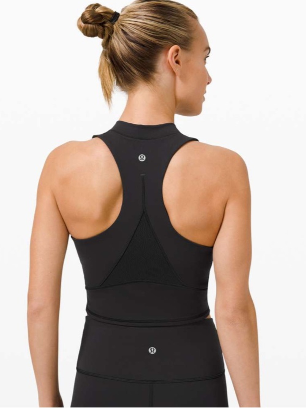 Lululemon Everlux Mesh Cropped Tank Size 8 - Picture 15 of 16